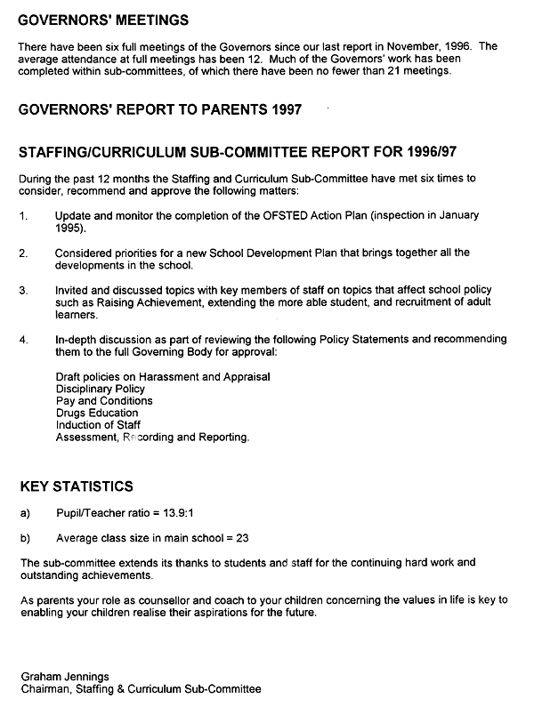 Governors Report 97 4