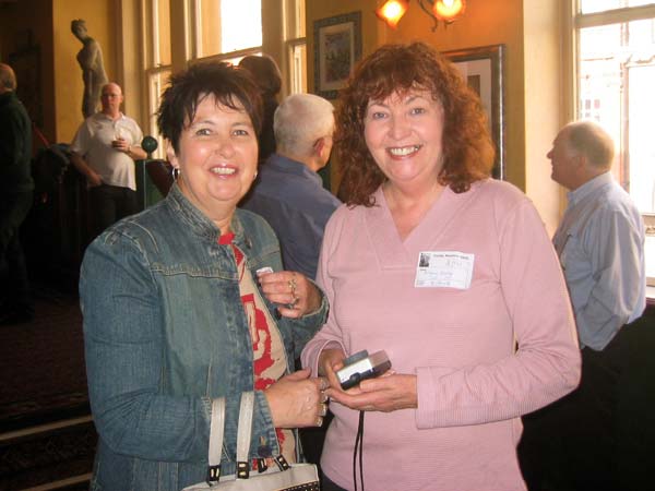Tina Lilley and Mary Evans