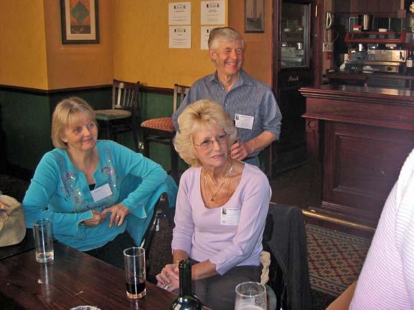 Val Clarke, Kay Stanbury and Bob Bierton