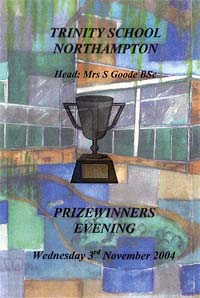 Cover of the Prize Winner's Folder