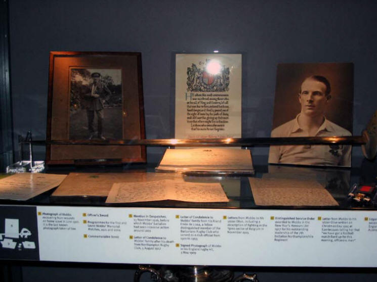 The display in the Imperial War Museum