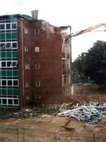 The Tower coming down in the final days