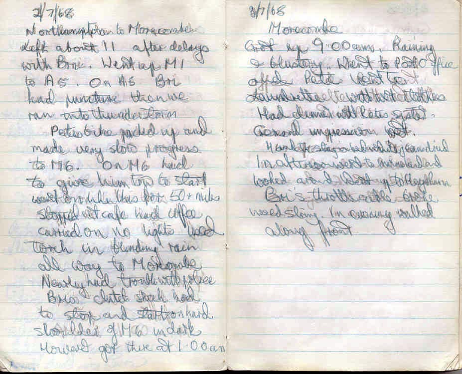Morecombe Notebook