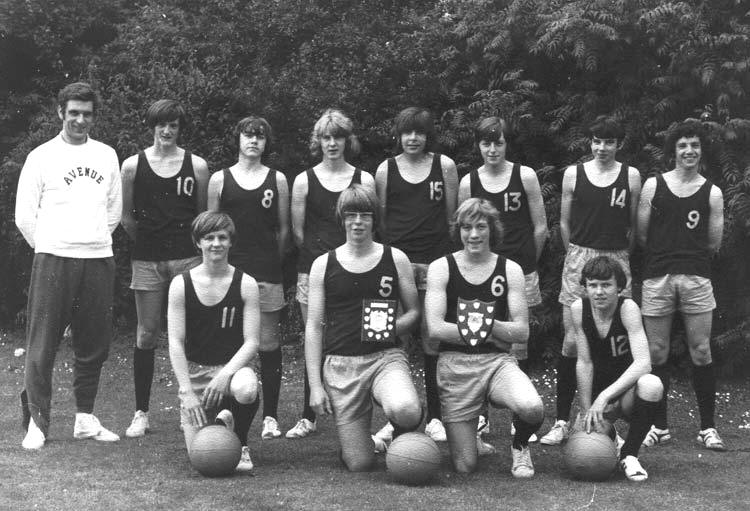 Trinity Avenue Basketball Club 71/72