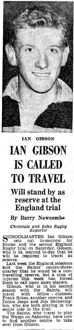 Ian Gibson 16 Dec 59