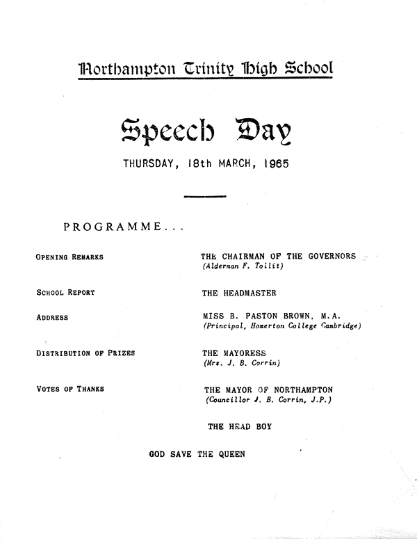 Speech Day Prog 65 1