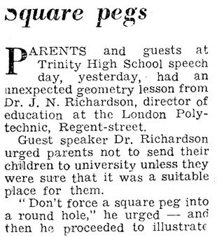 Square Peg 63 2