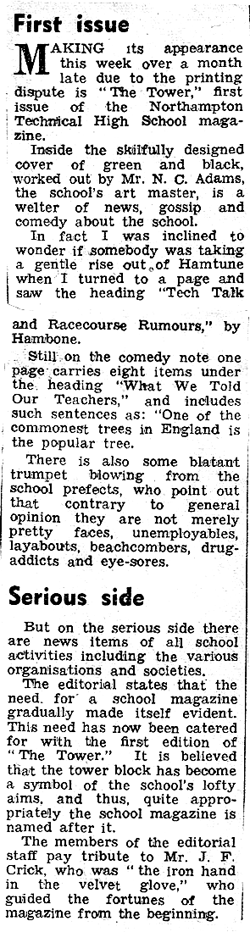 Tower Mag Article Sept 59