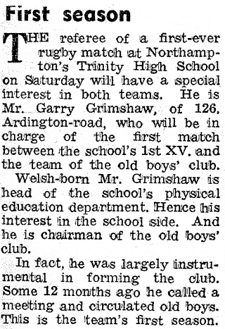 Trinity Old Boys 62 2