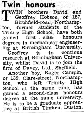 Twin Honours 61